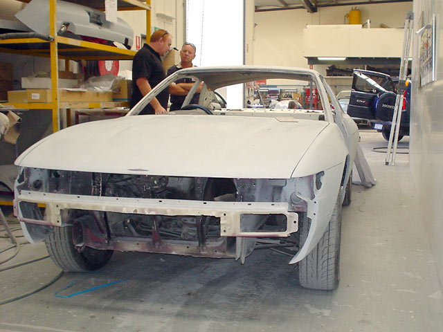 S13 Silvia Widebody in primer